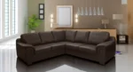 Amy Leather Sofa - Image 3