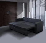 Giani Corner Leather Sofa - Image 2
