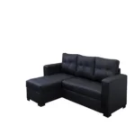 Giani Corner Leather Sofa - Image 3